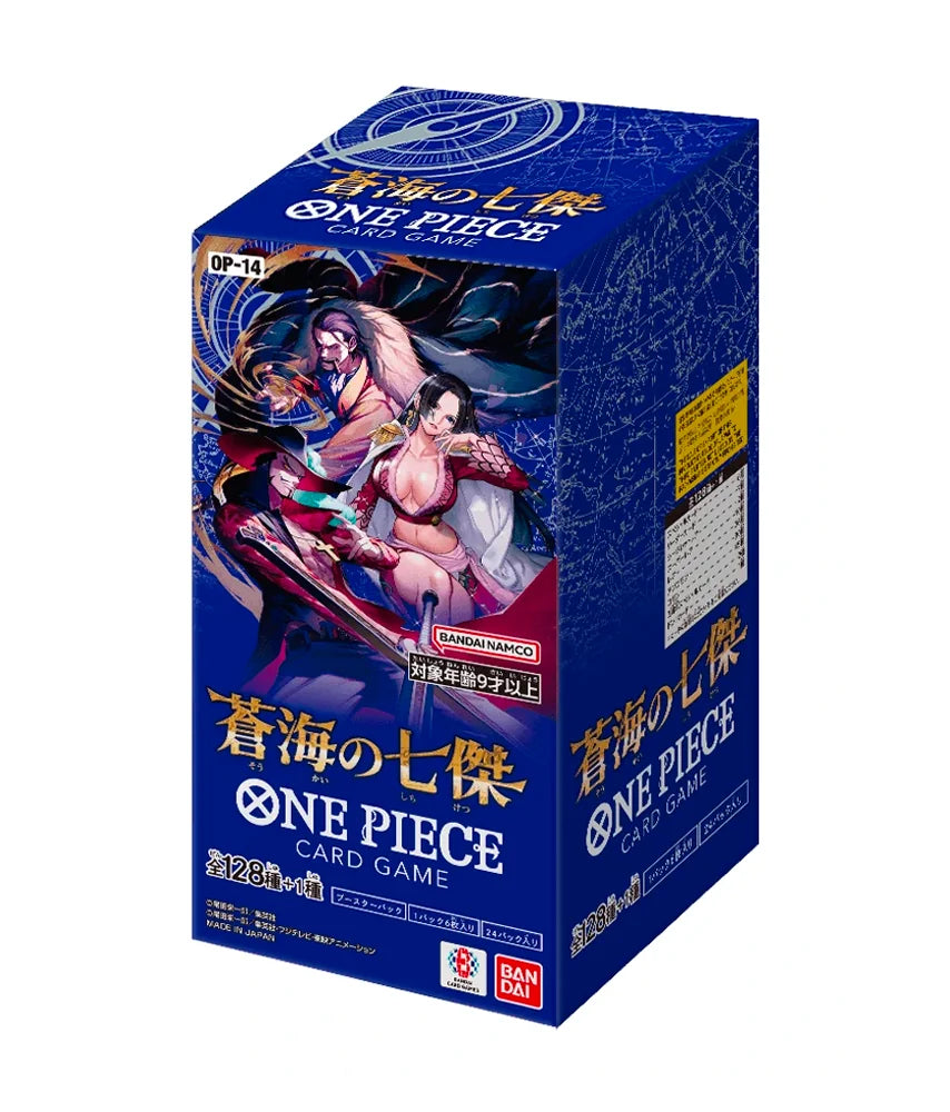 【OP-14】The Azure Sea's Seven - Box【Cartas One Piece】