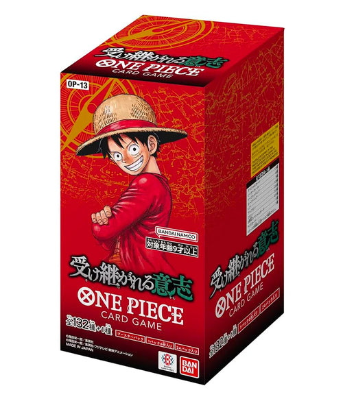 【OP-13】Carrying on His Will - Box【Cartas One Piece】