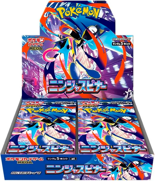 【M4】MEGA Ninja Spinner - Box【Cartas Pokémon】